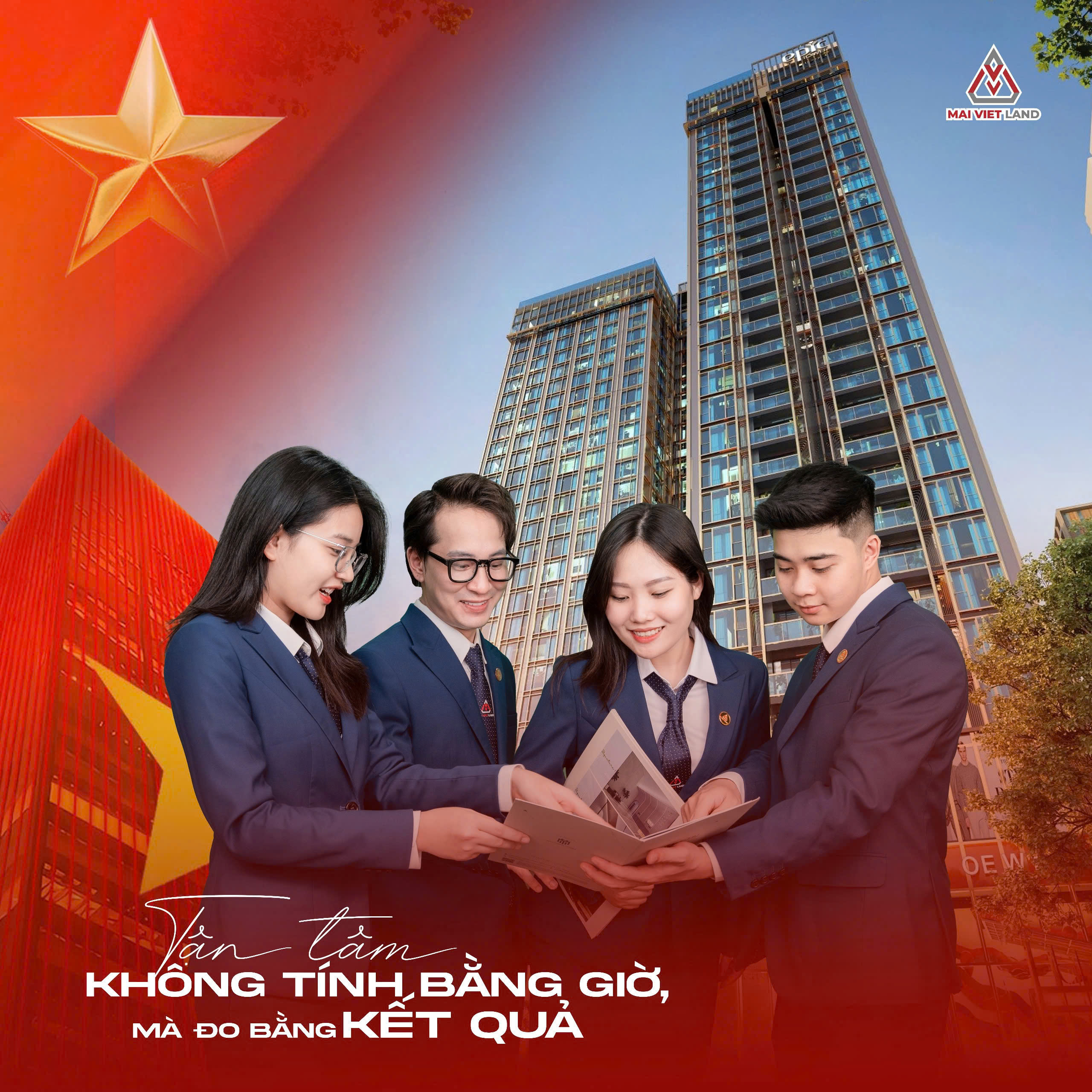 Mai Việt Land tuyển nhân viên tư vấn - làm giờ hành chính - không yêu cầu kinh nghiệm